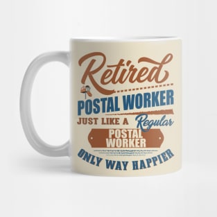 Retired Postal Worker Mug